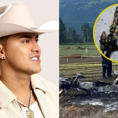 Encontraron joyas de Yeison Jiménez en el lugar del accidente