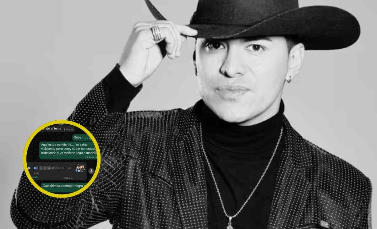 Se conoció una de las últimas conversaciones de Yeison Jiménez antes de fallecer: Hay emotivo mensaje