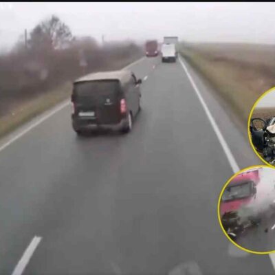 video revela el momento exacto del accidente que dejó siete hinchas fallecidos