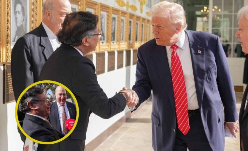 ¿Qué hizo Gustavo Petro con la gorra que le regaló Donald Trump?