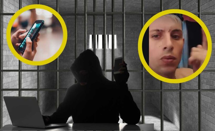 El video del preso que mostró cómo operan las estafas desde la cárcel