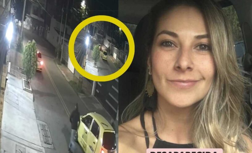 El video del momento exacto en el que 2 hombres se llevaron a Diana Ospina justo frente a su casa