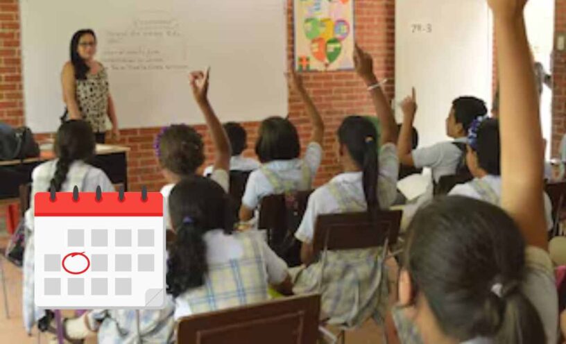 ¿Qué fecha los colegios públicos no tendrán clases?