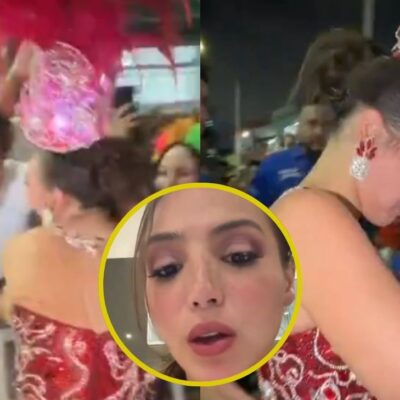 Hombre intentó besar a la Reina del Carnaval de Barranquilla