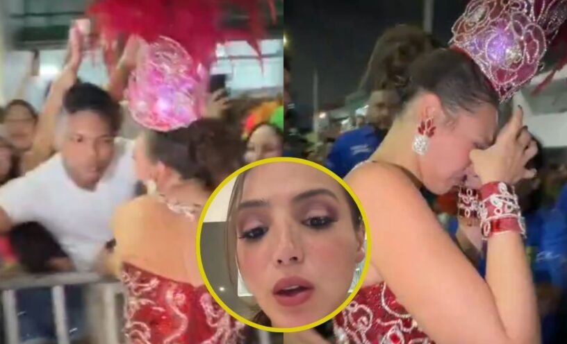 Hombre intentó besar a la Reina del Carnaval de Barranquilla