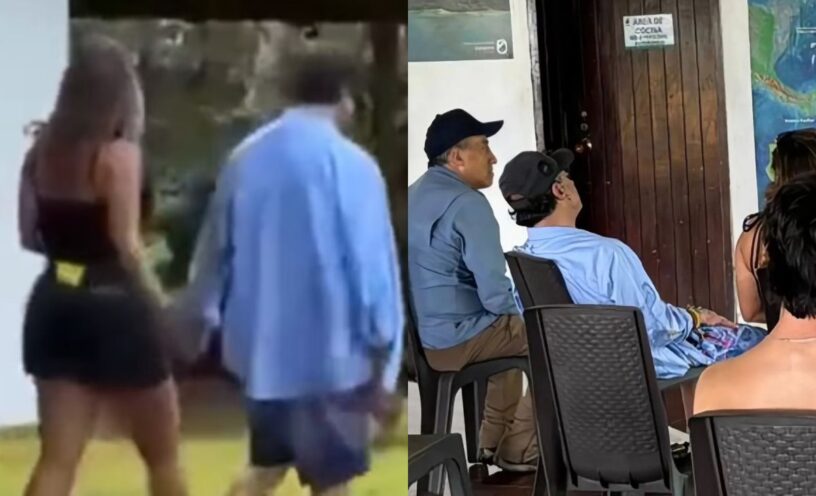 Gustavo Petro apareció de la mano con su aparente nueva pareja
