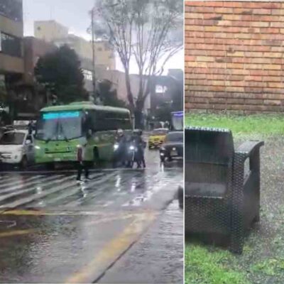 granizada que se registraron este viernes 6 de febrero de 2026