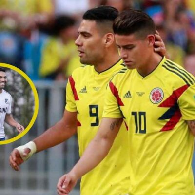James Rodríguez recibió una llamada de Radamel Falcao