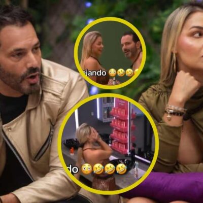 El video de cuando a Alejandro Estrada se le cayó la toalla en frente de Yuli Ruiz en 'La casa de los famosos Colombia 3'