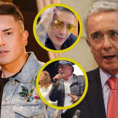 La camioneta de Alan Ramírez fue atacada con piedras en un evento en Soacha