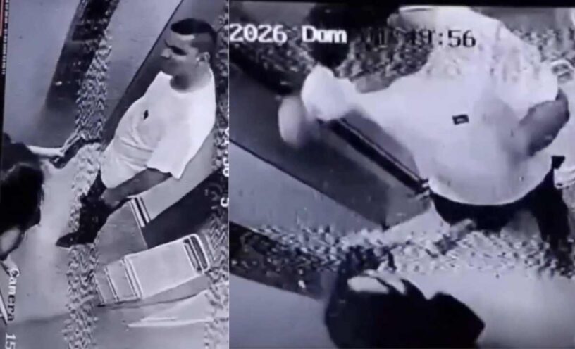 Hombre golpeó a su novia dentro de un ascensor en Montería