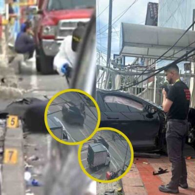 reacción de la mujer para salvar a los dos menores en accidente