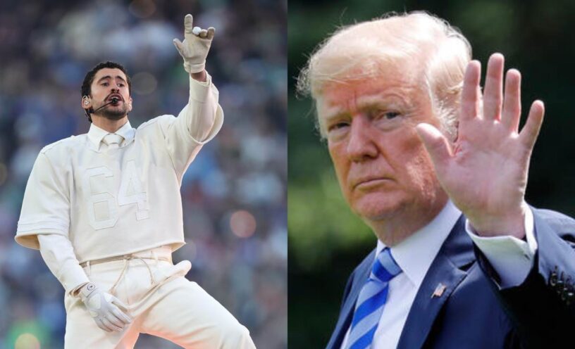 Reacción Donald Trump show Bad Bunny