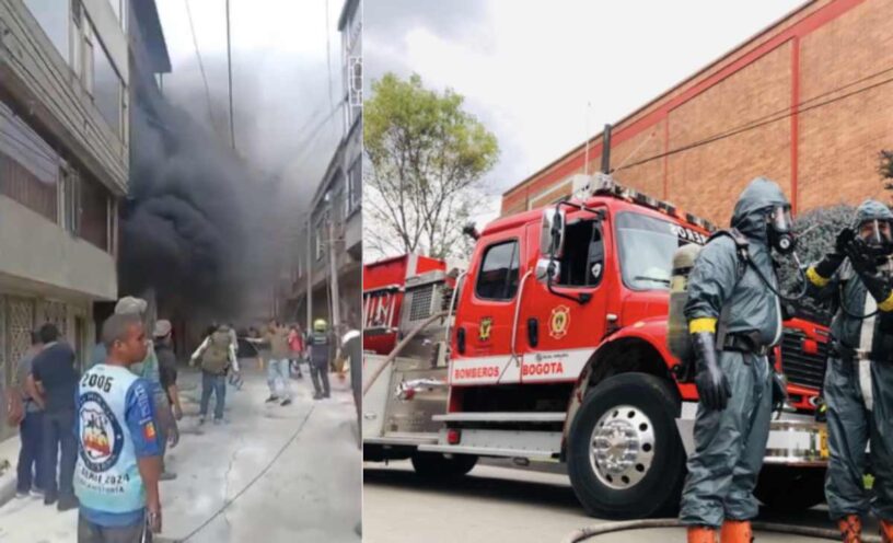 ¿Qué se sabe del incendio en la localidad de Kennedy en el sur de Bogotá?