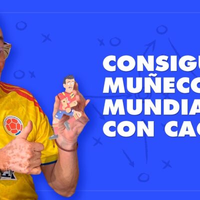 Muñeco Mundialista con Caché