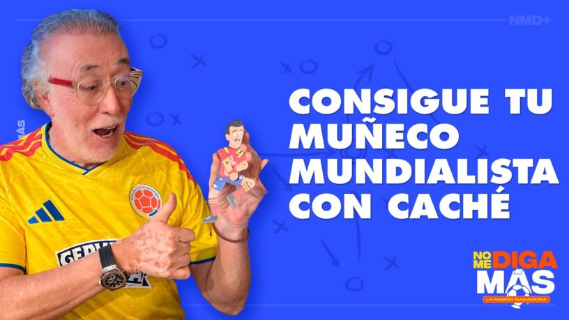 Muñeco Mundialista con Caché