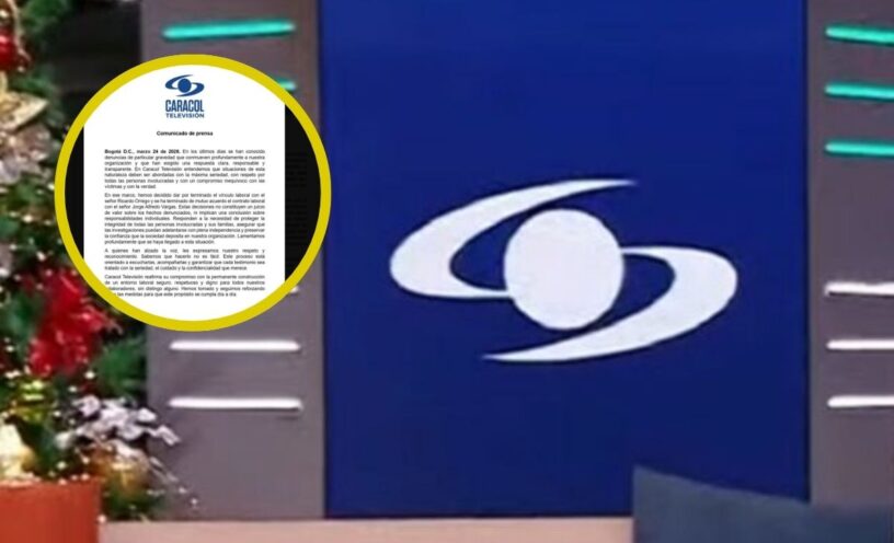 Caracol Televisión dio por terminado el vínculo laboral con Ricardo Orrego y Jorge Alfredo Vargas tras denuncia por presunto acoso sexual