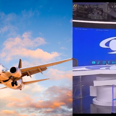 Periodista de Noticias Caracol vivió tremendo susto en un avión: detalles