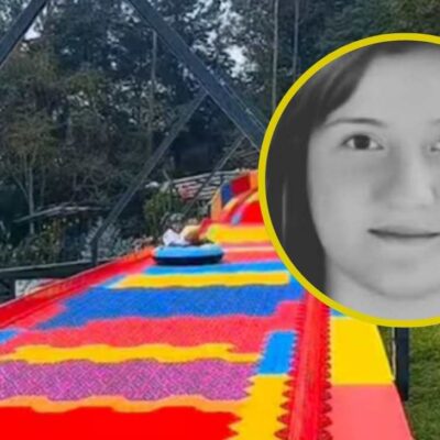 Video del momento en el que joven murió al lanzarse de tobogan extremo en Chinácota