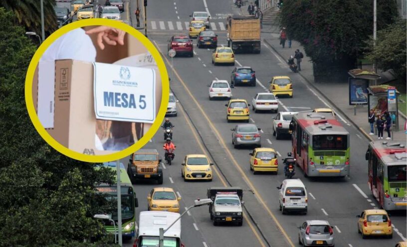 ¿Cuáles son los cierres viales y desvíos en Bogotá para el domingo 8 de marzo?