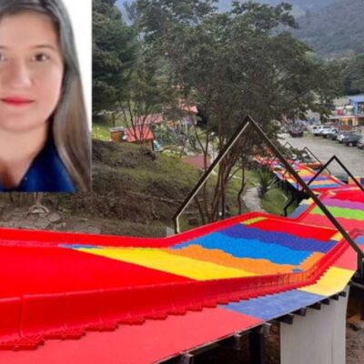 ¿Qué pregunta hizo la mujer antes de lanzarse por el tobogán donde perdió la vida?