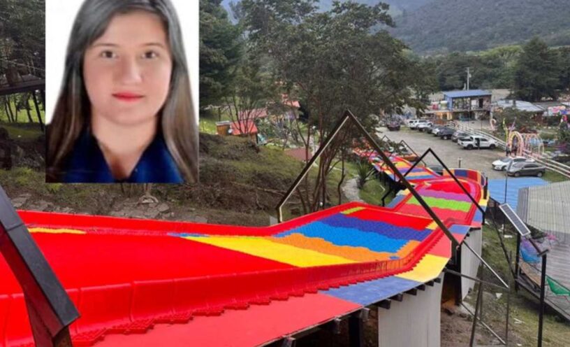 ¿Qué pregunta hizo la mujer antes de lanzarse por el tobogán donde perdió la vida?