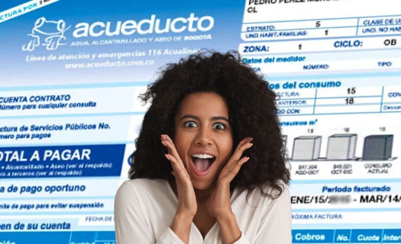 ¿Qué beneficio recibirán los usuarios en Bogotá si cumplen requisito con el recibo del Acueducto?
