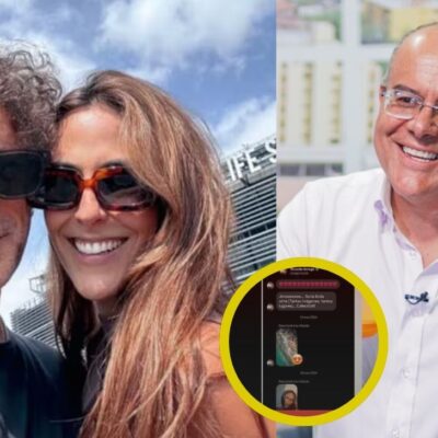 Jimena Rugeles novia de Simón Brand mostró chats con Ricardo Orrego tras las denuncias por acoso sexual en Caracol TV