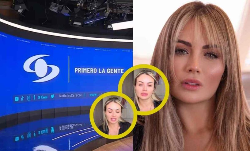reacción de Sara Uribe por demanadas a caracol televisión