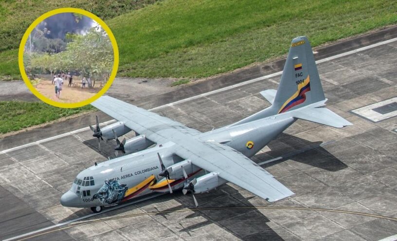 ¿Qué se sabe del accidente del avión Hércules de las Fuerzas Militares en Putumayo?