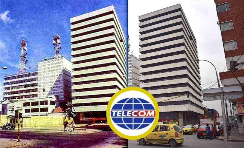 antiguo edificio de Telecom en Bogotá