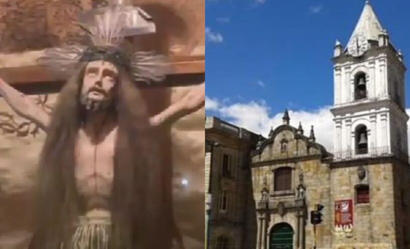 ¿Cuál es la verdad detrás del misterio del Cristo que le crece el cabello en iglesia de Bogotá?