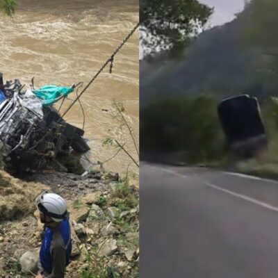 camión cayó Río Cauca