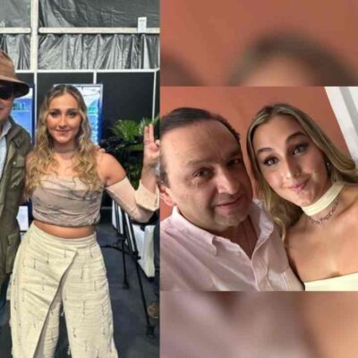 hija de Jorge Alfredo Vargas reapareció públicamente