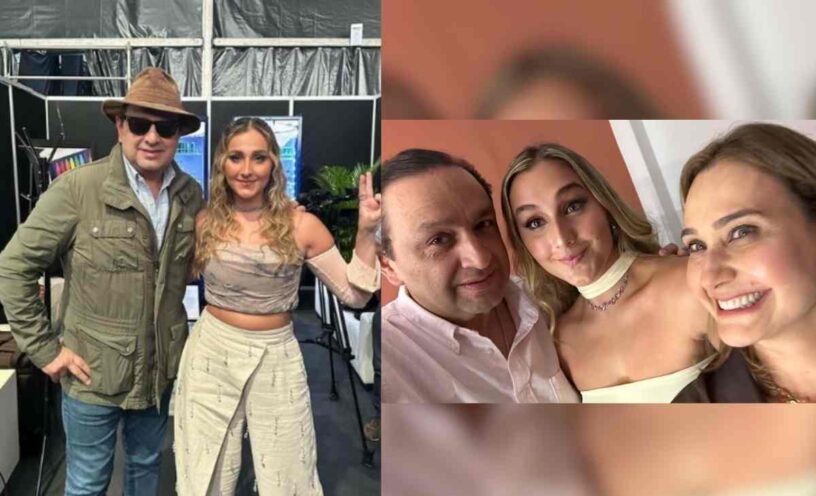 hija de Jorge Alfredo Vargas reapareció públicamente