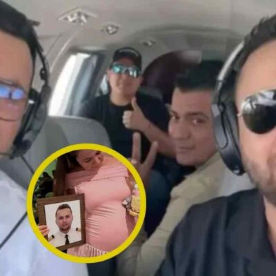 Nació el bebé del piloto que murió con Yeison Jiménez
