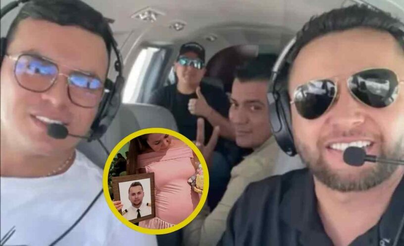 Nació el bebé del piloto que murió con Yeison Jiménez