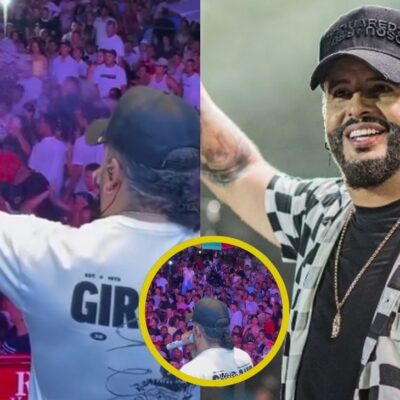 Nelson Velásquez frenó a agresor de una mujer que estaba en uno de sus conciertos