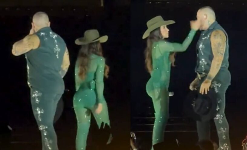 Paola Jara le pegó a Jessi Uribe
