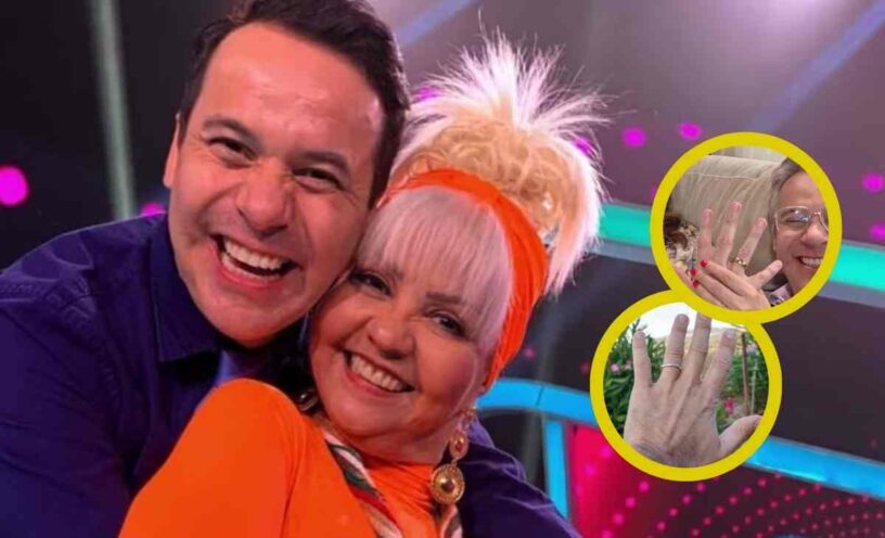 Polilla publicó foto con anillo de compromiso