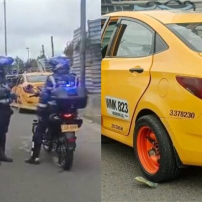 taxista murió en la Avenida Ciudad de Cali