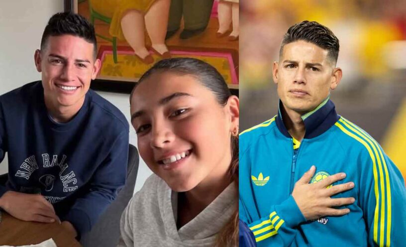 ¿Qué dijo Salomé la hija de James Rodríguez sobre la situación médica de su padre?