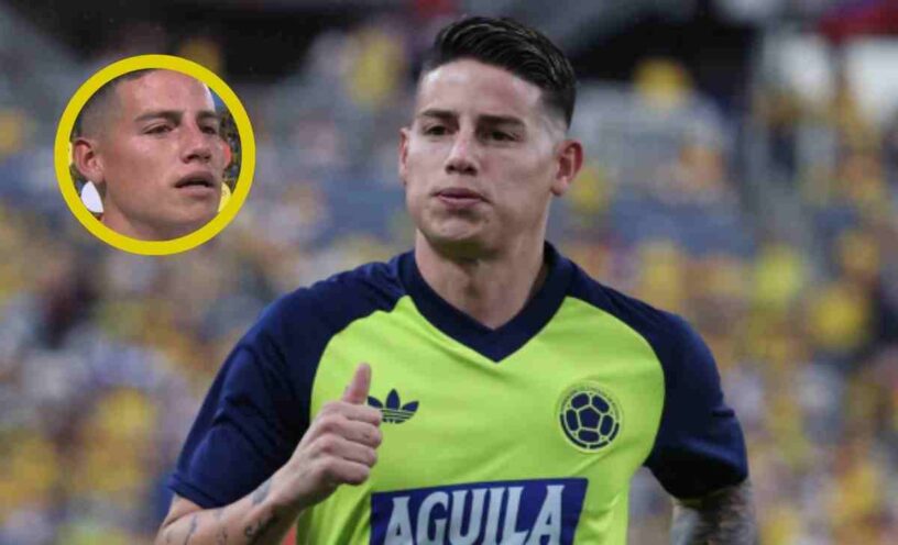 salud de James Rodríguez