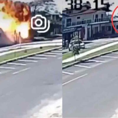 Accidente aéreo en Viernes Santo