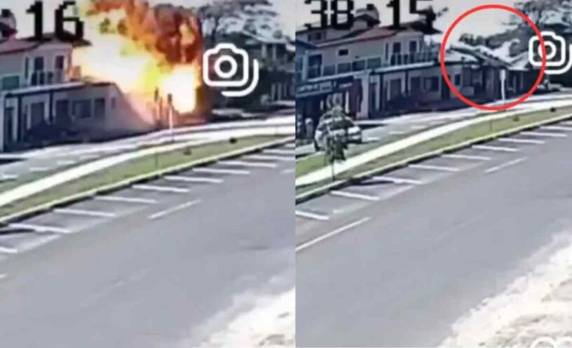 Accidente aéreo en Viernes Santo