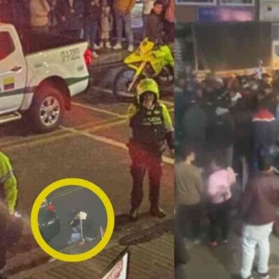 Víctima de la balacera en Bogotá