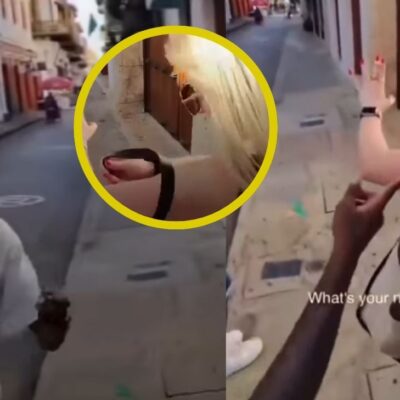El video que muestra acoso a una mujer turista en plena calle de Cartagena