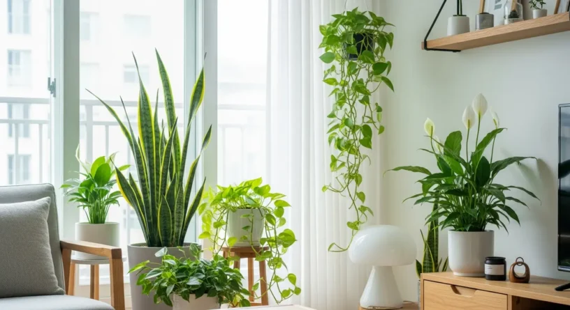 5 plantas para el hogar que purifican el aire y sobreviven a todo en Colombia