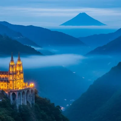 Turismo en Nariño: La ruta imperdible entre volcanes, la majestuosa iglesia de Las Lajas y la frontera con Ecuador