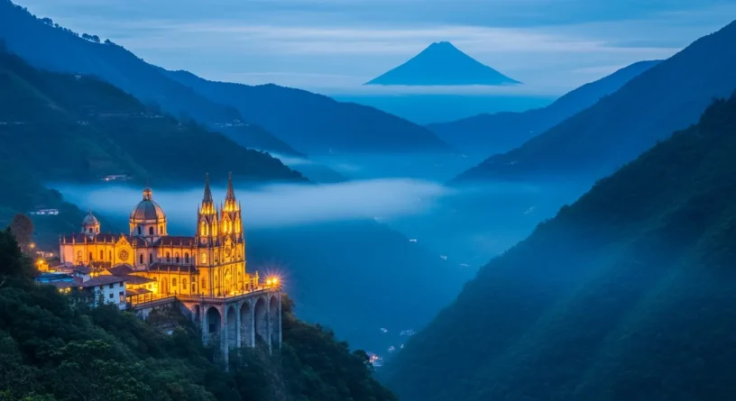Turismo en Nariño: La ruta imperdible entre volcanes, la majestuosa iglesia de Las Lajas y la frontera con Ecuador